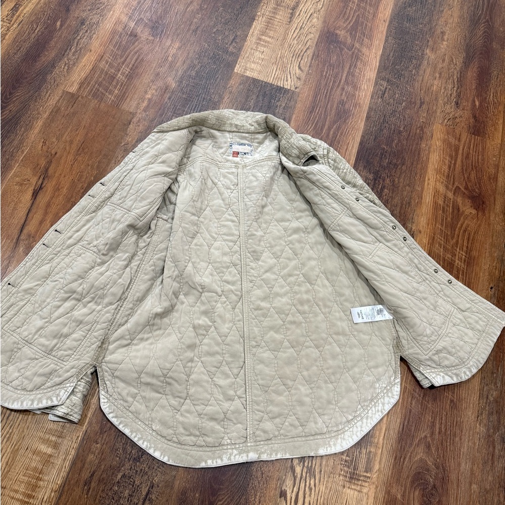 Pilcro Anthropologie | The Fielder Quilted Shirt Jacket - Picture 8 of 10